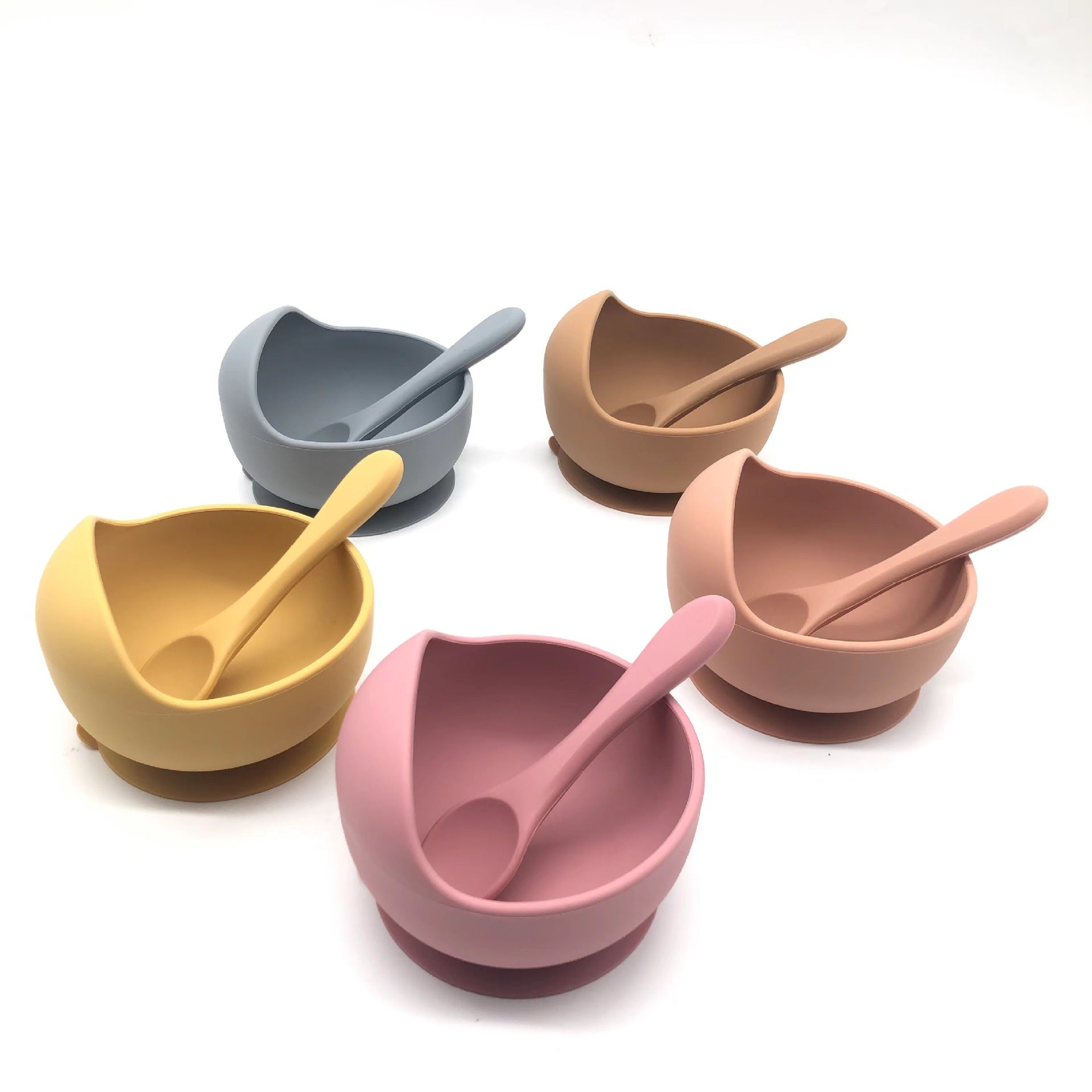 Silicone Baby Bowl With Suction Cup